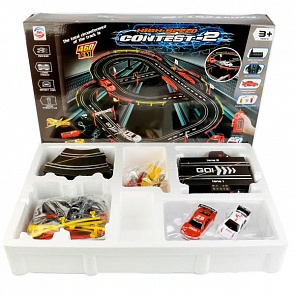 Трек AK9890 с пультом и машинками, длина 468 см. (Play Smart, B1573808sim)